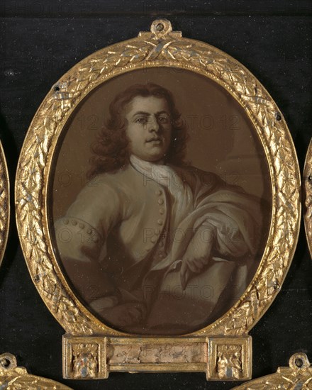 Portrait of Adriaan van der Vliet (1707-77), Poet in Rotterdam, 1732-1771. Creator: Dionys van Nijmegen.