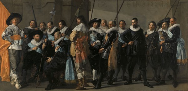 Militia Company of District XI under the Command of Captain Reynier Reael, Known as ‘The Meagre Comp Creator: Frans Hals.