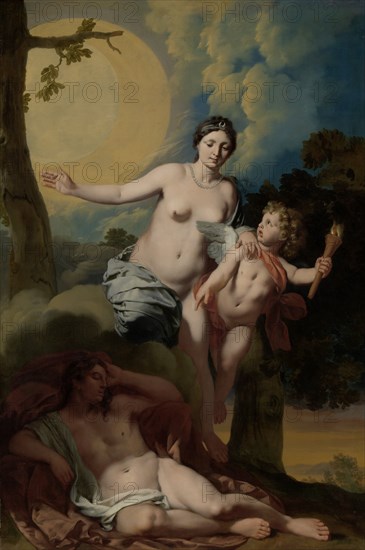 Selene and Endymion, c.1680. Creator: Gerard de Lairesse.