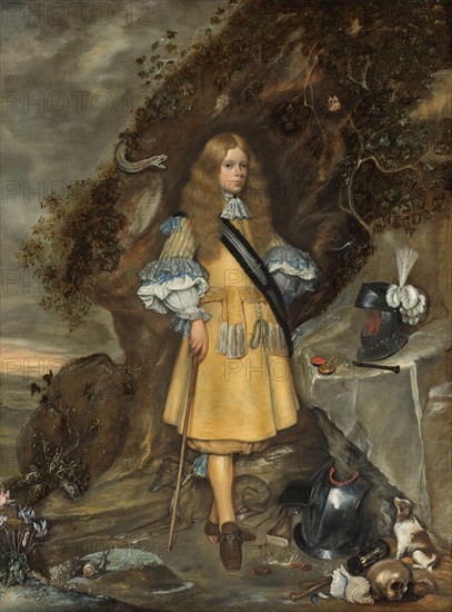 Memorial Portrait of Moses ter Borch, 1667-1669. Creator: Gerard Terborch II.