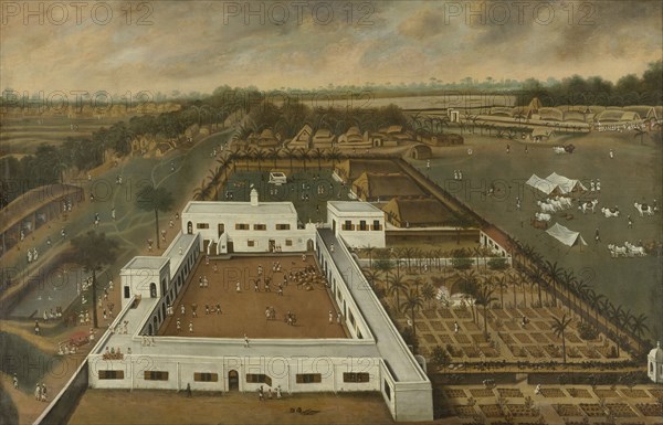 Dutch Plantation in Bengal, 1665. Creator: Hendrik van Schuylenburgh.