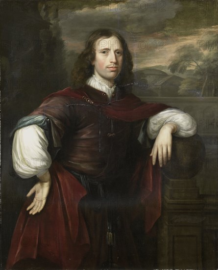 Portrait of a Man, 1667. Creator: Verelst Harman.