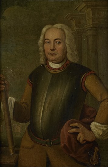 Portrait of Johannes Thedens, Governor-General of the Dutch East India Company, 1742. Creator: Jacobus Oliphant.