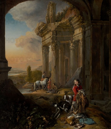 After the Hunt, c.1656. Creator: Jan Baptist Weenix.