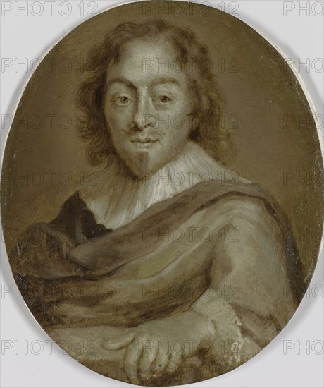 Portrait of Constantijn Huygens, Poet, Secretary to Prince Frederick Henry and Prince William II and Creator: Jan Maurits Quinkhard.