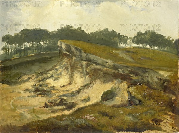 Sand Excavation, 1839. Creator: Johannes Tavenraat.