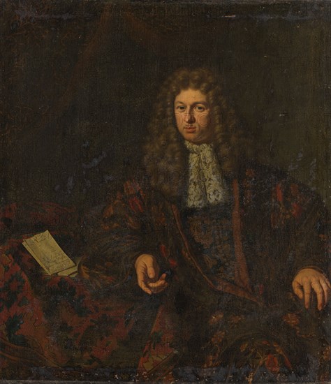 Portrait of Nicolaes Witsen (1641-1717), 1688. Creator: Michiel van Musscher.