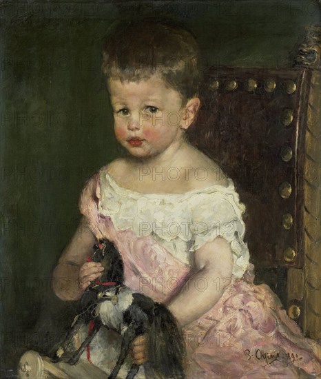 Hendrik Waller (1887-1951) at the age of three, 1890.  Creator: Pieter Oyens.