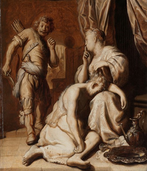 Samson and Delilah, c.1626-c.1630. Creator: Rembrandt Harmensz van Rijn.