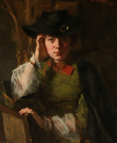 Portrait of Lizzy Ansingh, 1902. Creator: Thérèse Schwartze.