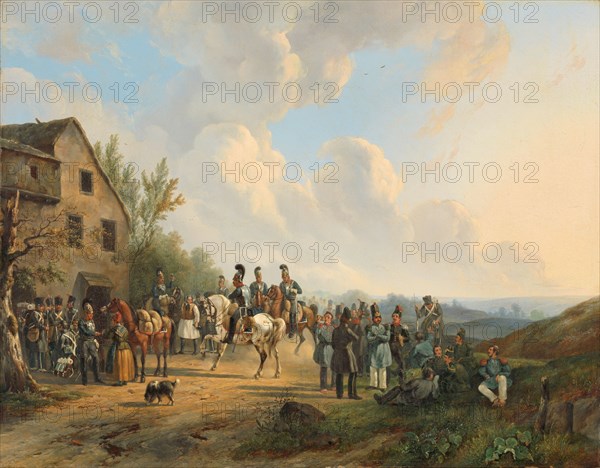 Scene from the Ten Days' Campaign against the Belgian Revolt, August 1831, 1831-1835. Creator: Wouterus Verschuur.
