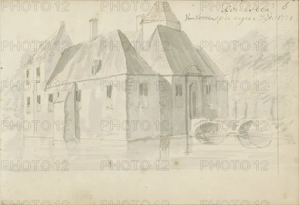 House Ter Coulster in Heiloo, 1724. Creator: Abraham Meyling.
