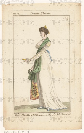 Journal of Ladies and Fashions, 1803-1804. Creator: Unknown.