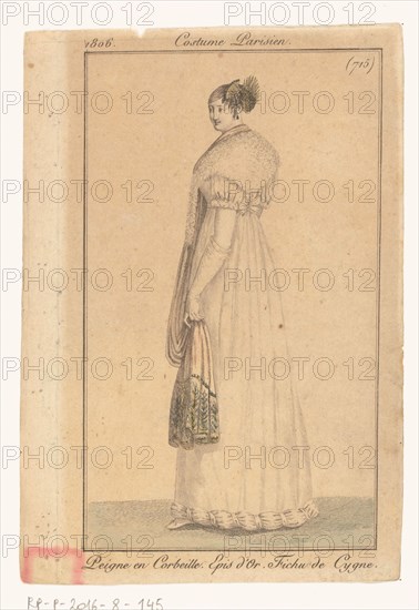 Journal of Ladies and Fashions, 1806. Creator: Unknown.
