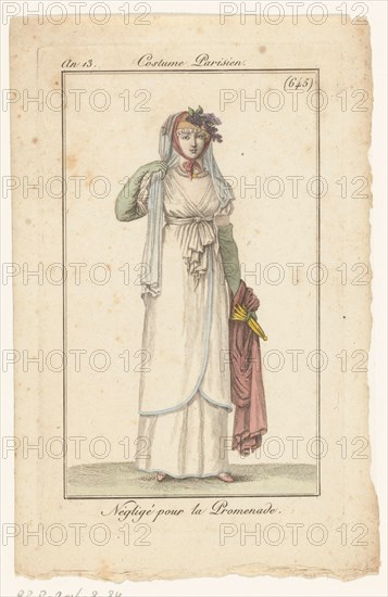 Journal of Ladies and Fashions, 1804-1805. Creator: Unknown.