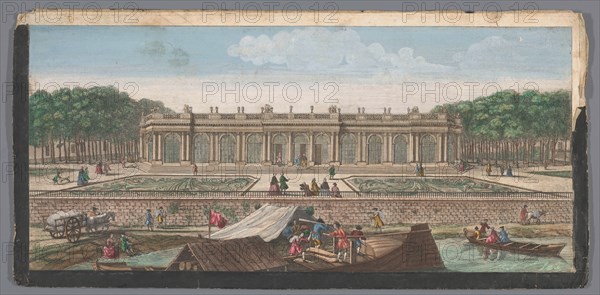 View of the Grand Trianon in the Garden of Versailles, 1700-1799. Creator: Unknown.