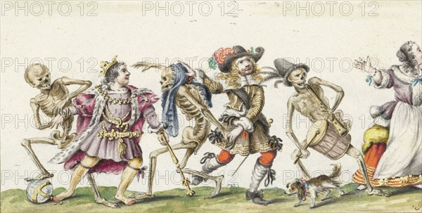 Dance of Death, 1660-c.1687. Creator: Gesina ter Borch.