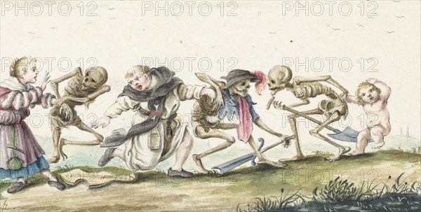 Dance of Death, 1660-c.1687. Creator: Gesina ter Borch.