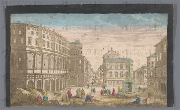 View of Marcellus's Theatre at Rome, 1745-1775. Creator: Unknown.