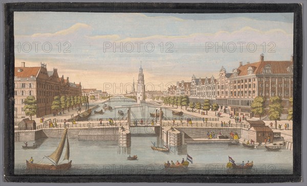 View of the Oudeschans in Amsterdam seen from the IJ, 1752. Creator: Anon.