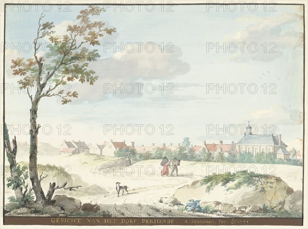 The village of Terheijden, 1744. Creator: Aert Schouman.