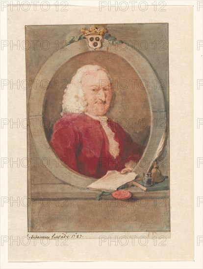 Portrait of Pieter van Bleiswijk, 1787. Creator: Aert Schouman.