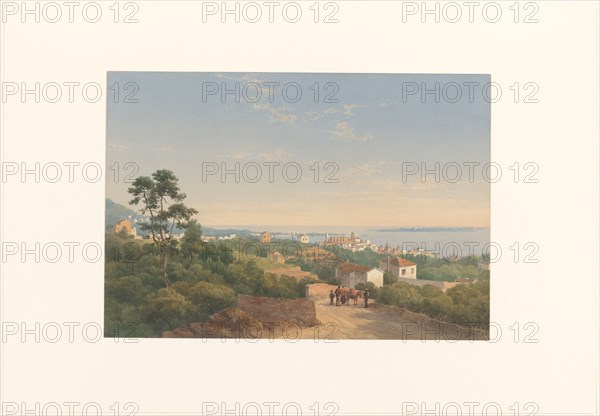 View of Cannes, 1866-1892. Creator: Charles William Meredith van de Velde.