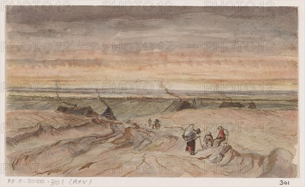 Heath-sketch, 1840-1880. Creator: Johannes Tavenraat.