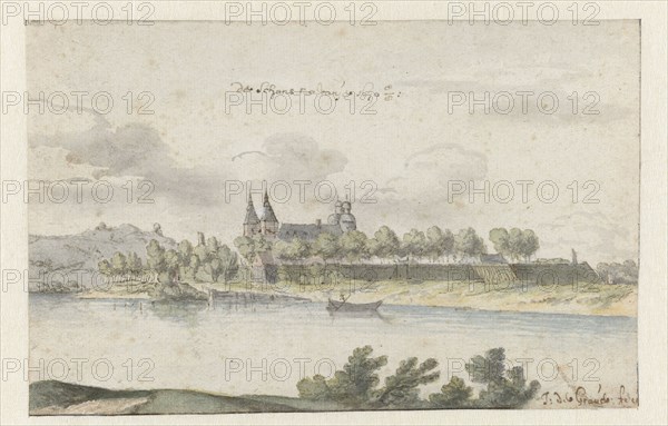 View of Fort Navagne, Limburg, 1670. Creator: Josua de Grave.