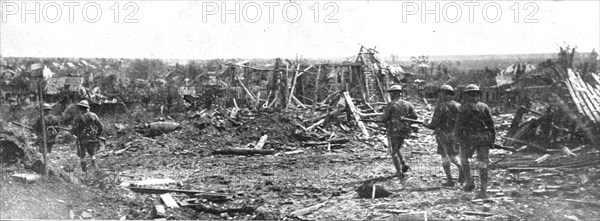 ''Les Britanniques au Nord de la Somme... 1918. Creator: Unknown.