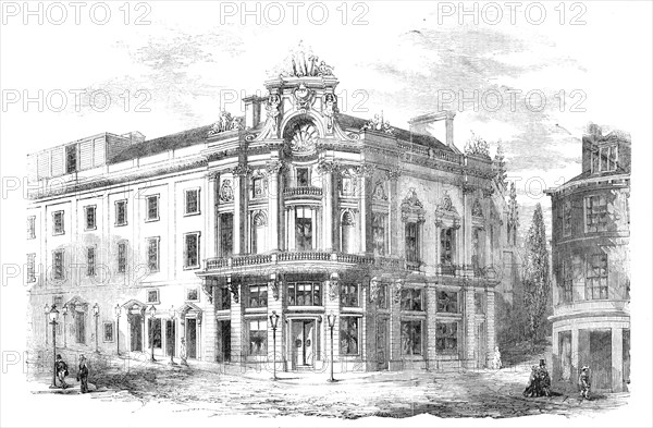 The Queen's Theatre and Opera-house, Edinburgh, 1857. Creator: Unknown.