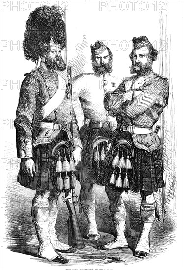 The 93rd Regiment, Highlanders, 1857. Creator: Unknown.