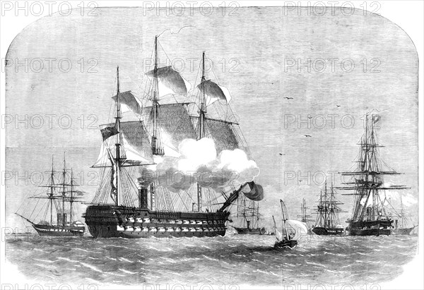 The War in China - Naval Reinforcements for the China Squadron, 1857. Creator: Unknown.