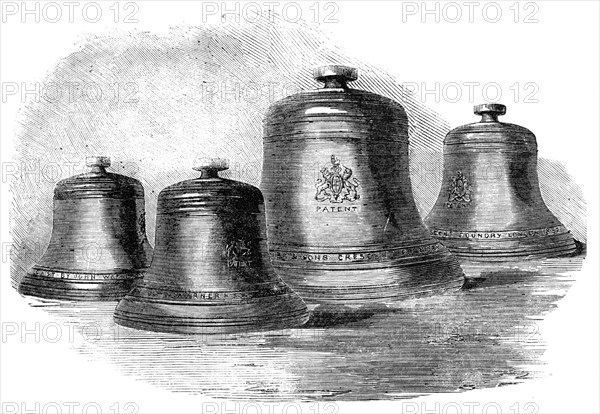 The Quarter-Bells for the Great Clock at Westminster, 1857. Creator: Unknown.