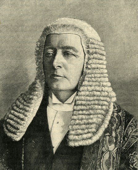 'Mr. Speaker Gully', c1900. Creators: Bassano Studio, William Court Gully.