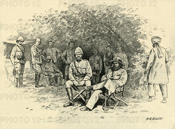 'After Paardeberg: General Cronje A Prisoner', February 1900, (c1900).  Creator: A.E. Huitt.