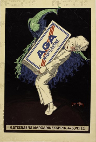 Aga Margarine, 1928. Creator: D'Ylen, Jean (1886-1938).