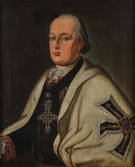 Archduke Maximilian Francis of Austria (1756-1801), as Grand Master of the Teutonic Knights. Creator: Anonymous.