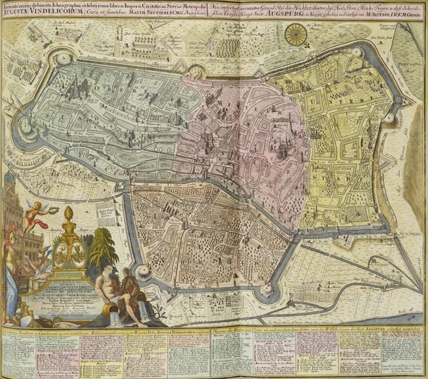 Augsburg, 1742. Creator: Seutter, Matthaeus (1678-1757).