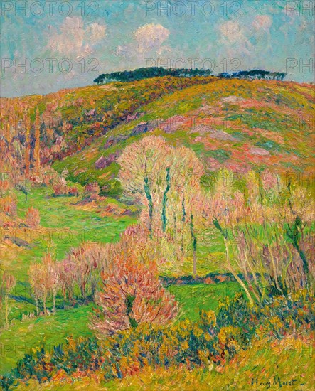 Avril en Bretagne, 1900. Creator: Moret, Henry (1856-1913).