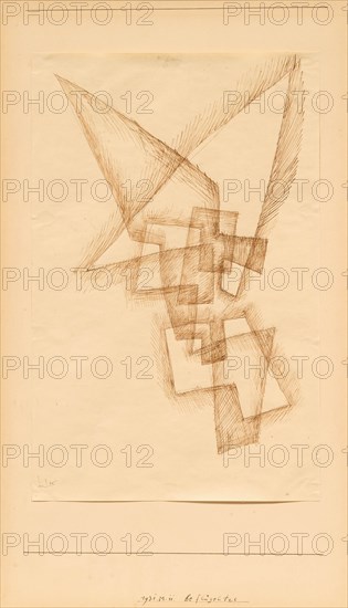 Beflügeltes (Winged), 1931. Creator: Klee, Paul (1879-1940).