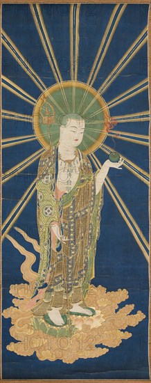 Bodhisattva Ksitigarbha, 18th century. Creator: Anonymous.