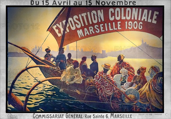 Exposition coloniale, Marseille, 1906. Creator: Dellepiane, David (1866-1932).