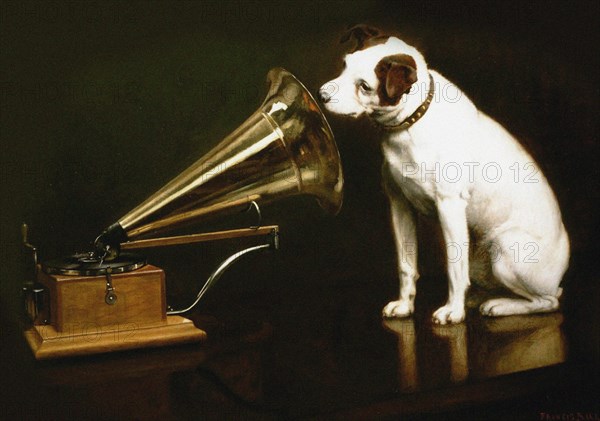 His Master's Voice, 1899. Creator: Barraud, Francis (1856-1924).