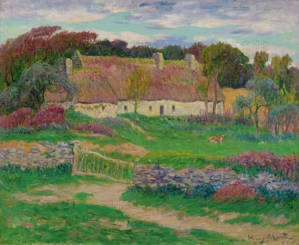 La Ferme du Pouldu, c.1895. Creator: Moret, Henry (1856-1913).