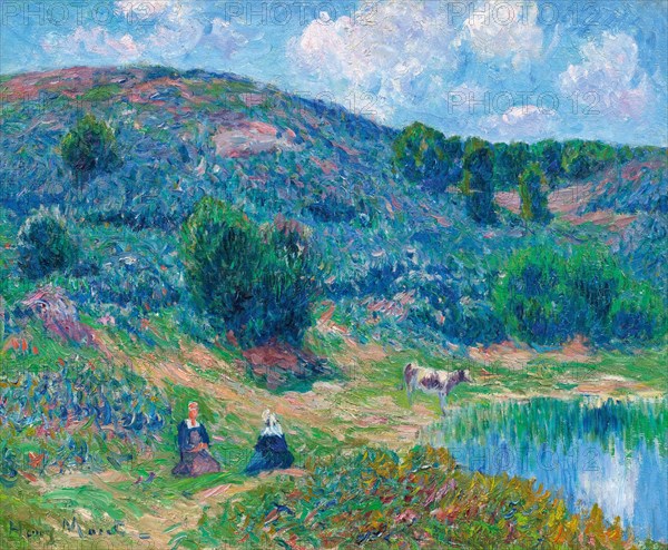 La Lande de Saint Guénolé, c.1902. Creator: Moret, Henry (1856-1913).