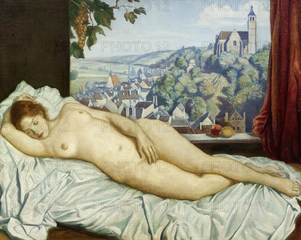 Le Repos à Tonnerre, 1904. Creator: Bernard, Émile (1868-1941).