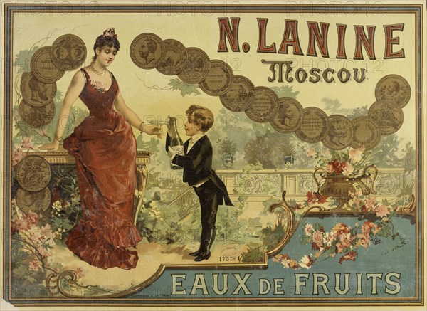 N. Lanine. Moscou. Eaux de fruits, 1889. Creator: Anonymous.