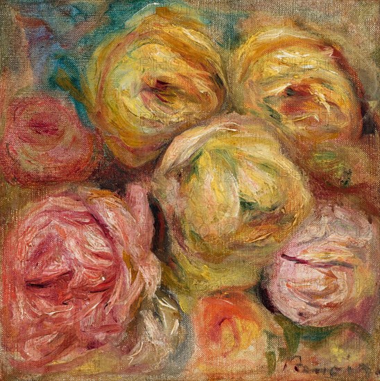 Roses. Creator: Renoir, Pierre Auguste (1841-1919).