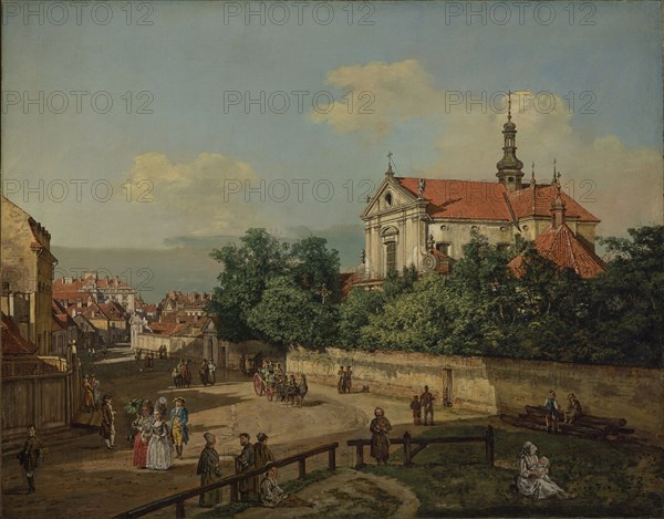 The Church of the Reformed Franciscans, 1779. Creator: Bellotto, Bernardo (1720-1780).